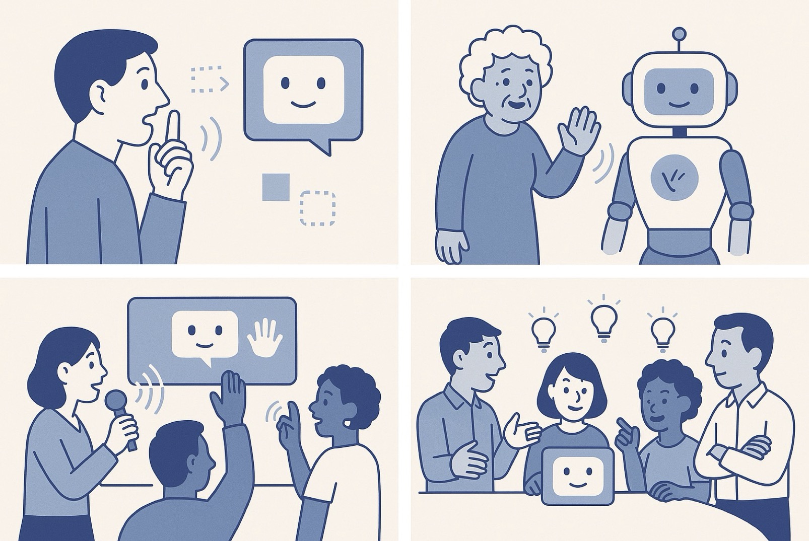 Nonverbal Interaction with Vision-Language Models